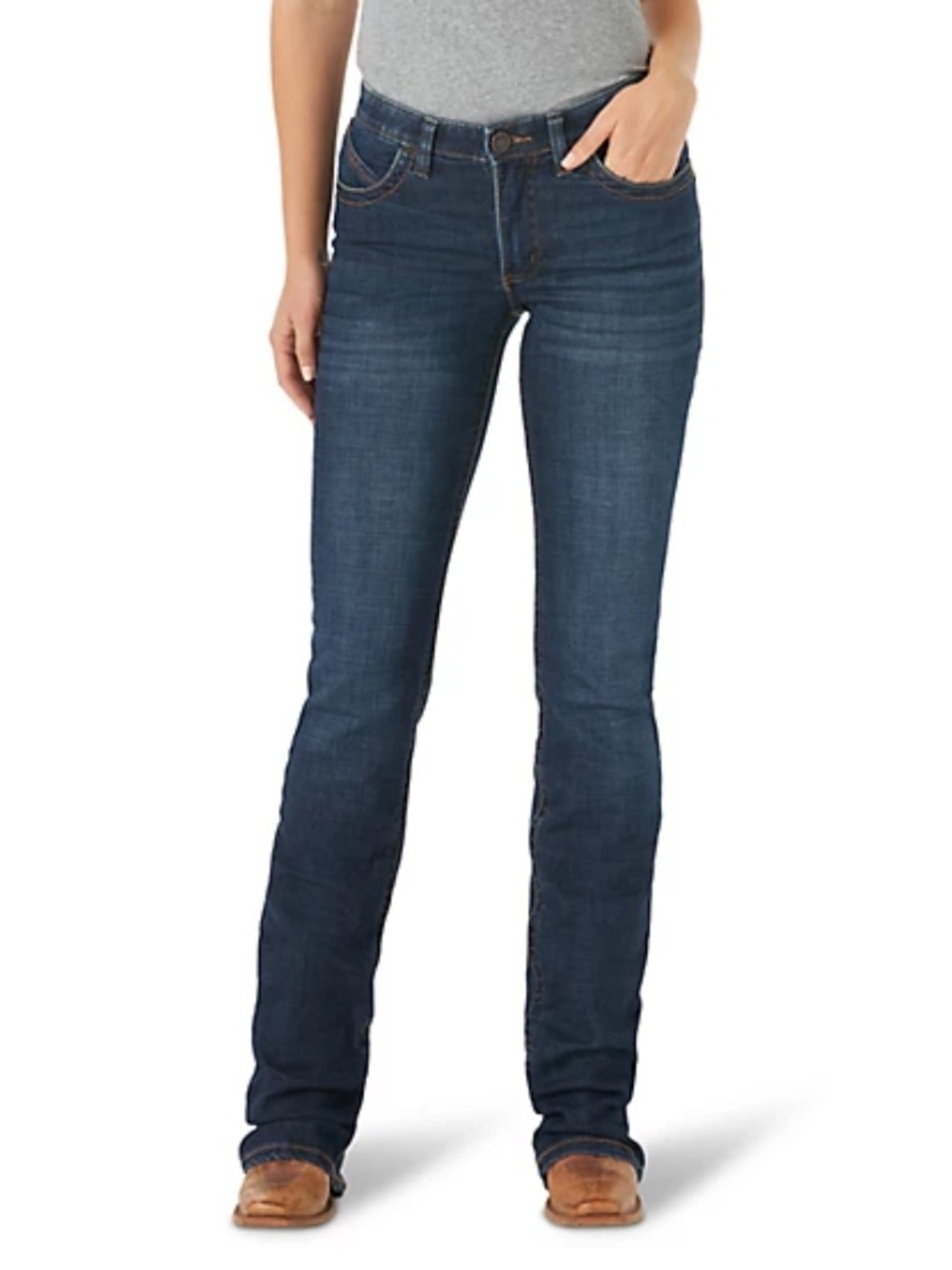Wrangler Mid Rise Willow Ultimate Riding Jean Bootcut Jeans